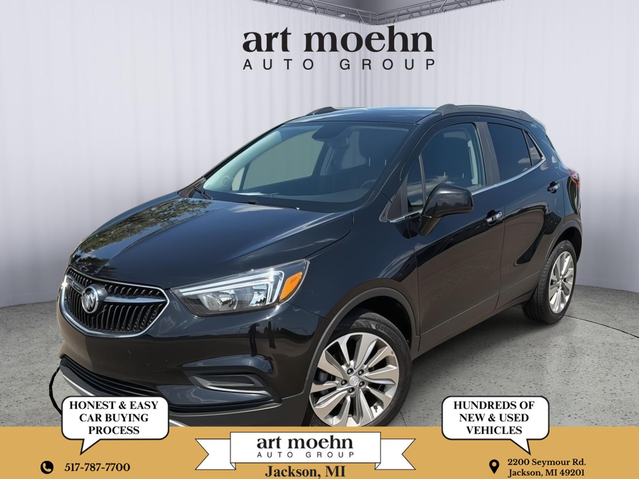 Black (Ebony Twilight Metallic) 2020 Buick Encore SUV / Crossover Front-Wheel Drive 6-Speed Automatic Overdrive