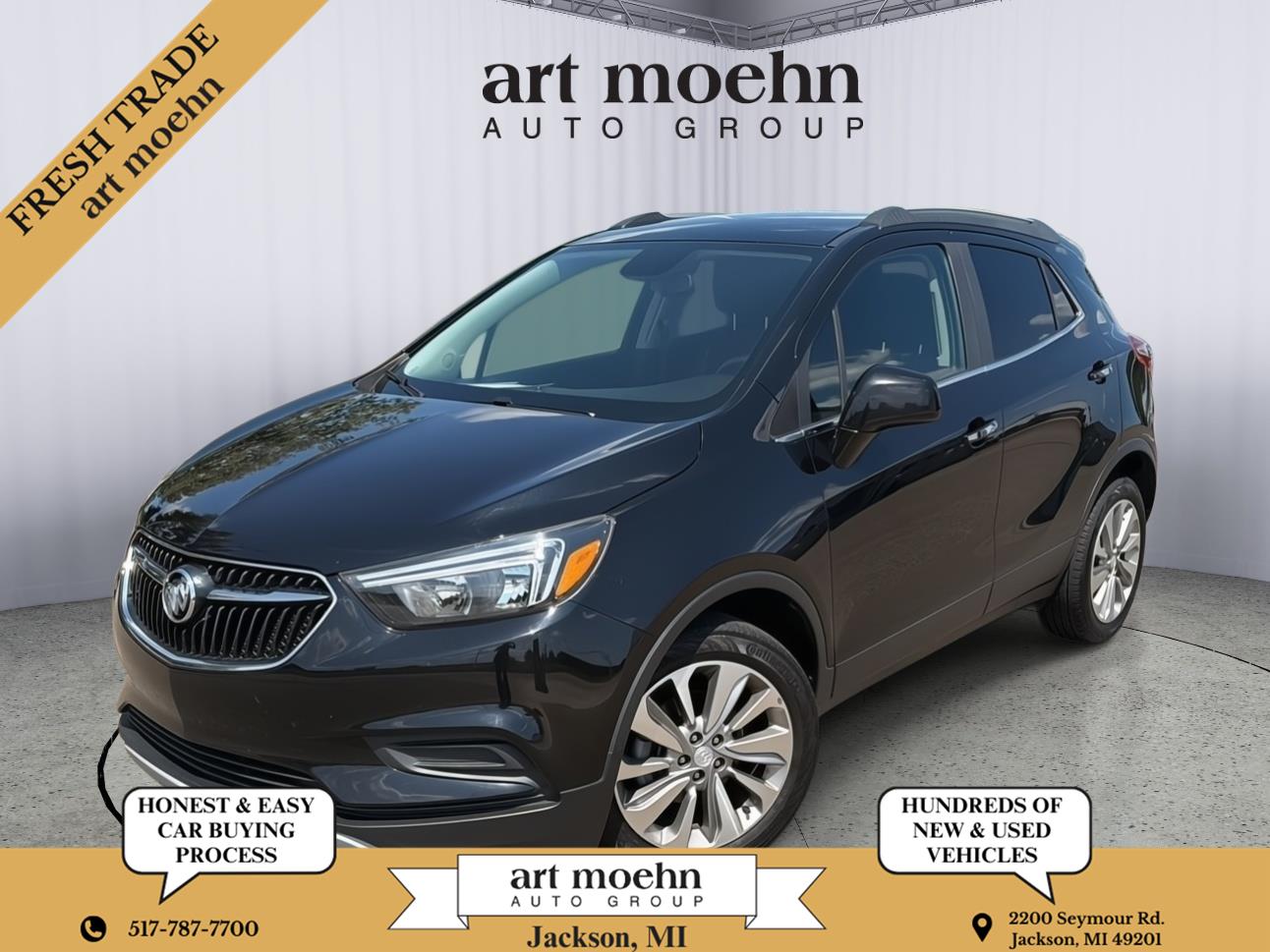 Black (Ebony Twilight Metallic) 2020 Buick Encore SUV / Crossover Front-Wheel Drive 6-Speed Automatic Overdrive
