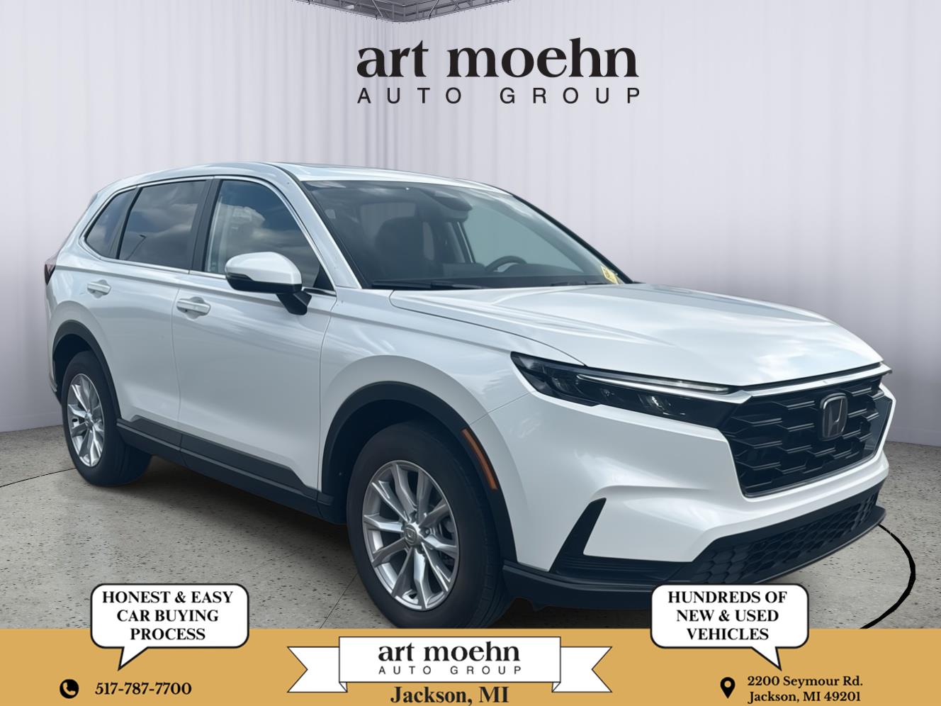 Platinum White Pearl 2024 Honda CR-V SUV / Crossover All-Wheel Drive Continuously Variable Transmission