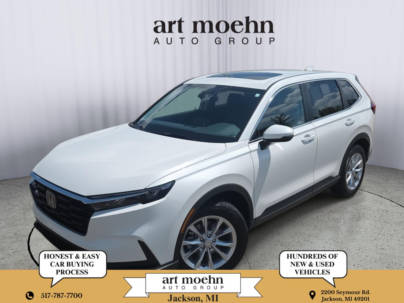 Platinum White Pearl 2024 Honda CR-V SUV / Crossover All-Wheel Drive Continuously Variable Transmission