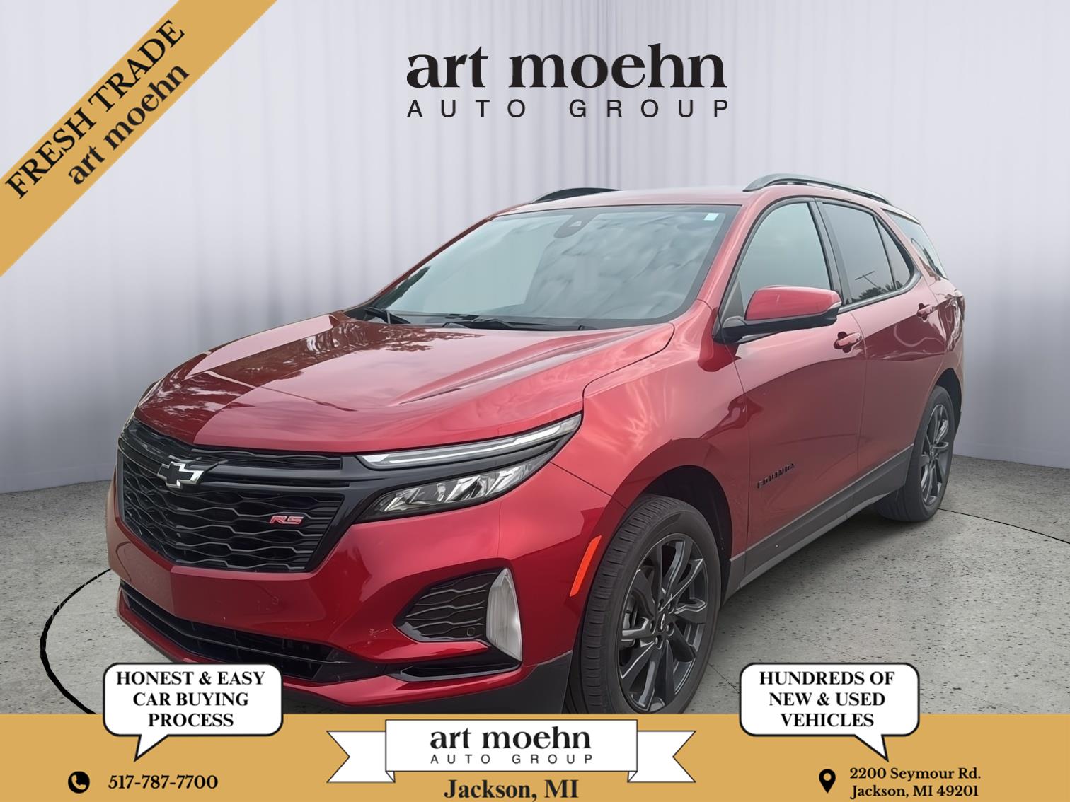 Radiant Red Tintcoat 2024 Chevrolet Equinox SUV / Crossover Four-Wheel Drive 6-Speed Automatic Overdrive