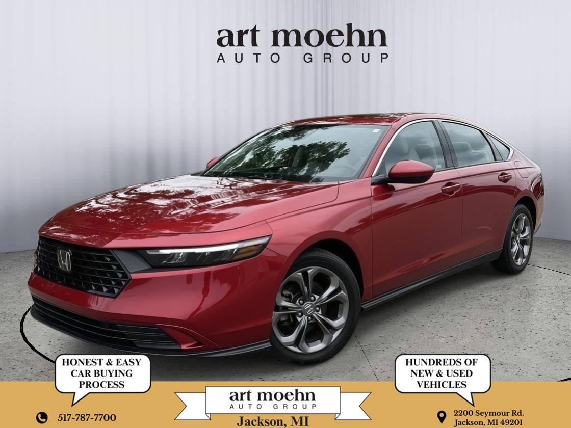 Radiant Red Metallic 2024 Honda Accord Sedan Front-Wheel Drive Continuously Variable Transmission