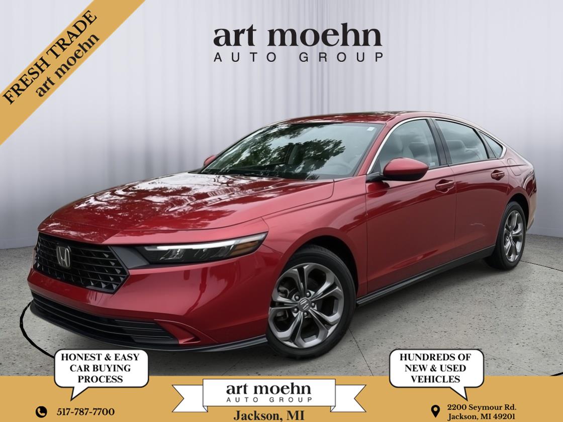 Radiant Red Metallic 2024 Honda Accord Sedan Front-Wheel Drive Continuously Variable Transmission