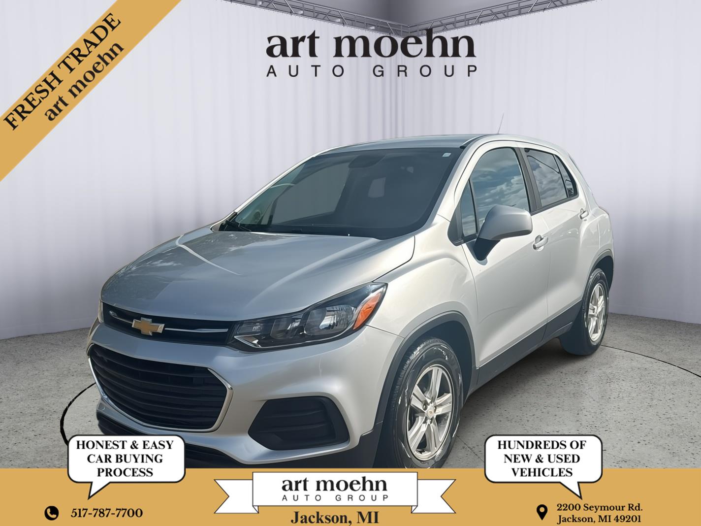 Silver Ice Metallic 2020 Chevrolet Trax SUV / Crossover Front-Wheel Drive 6-Speed Automatic