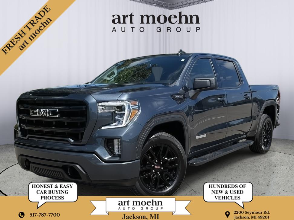 Gray (Dark Sky Metallic) 2021 GMC Sierra 1500 Pickup Truck Four-Wheel Drive 8-Speed Automatic