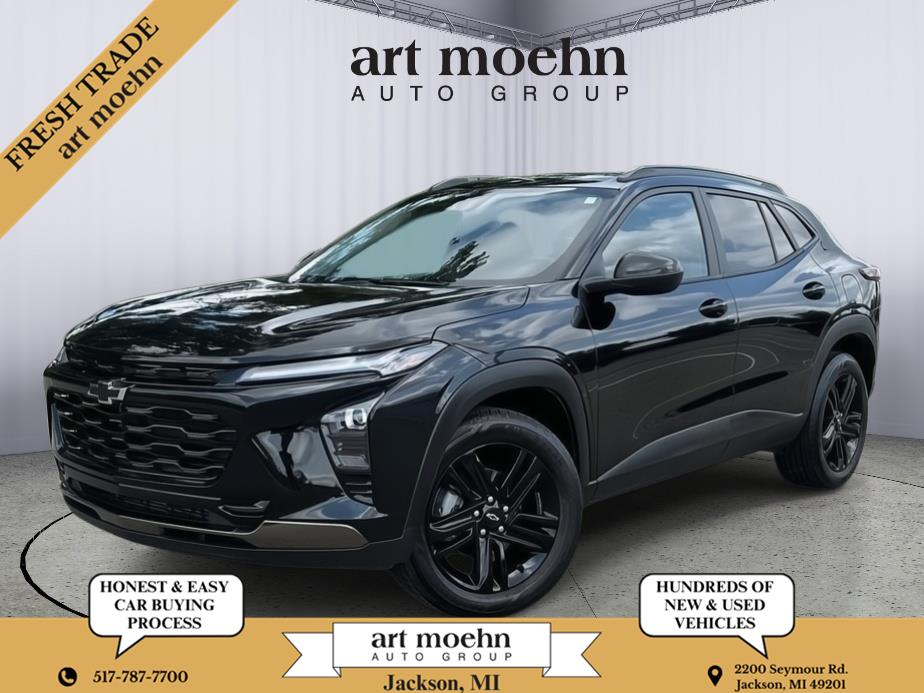 Mosaic Black Metallic 2025 Chevrolet Trax SUV / Crossover Front-Wheel Drive 6-Speed Automatic