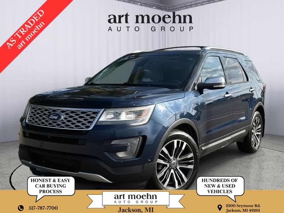 Blue Jeans Metallic 2016 Ford Explorer SUV / Crossover All-Wheel Drive 6-Speed Automatic