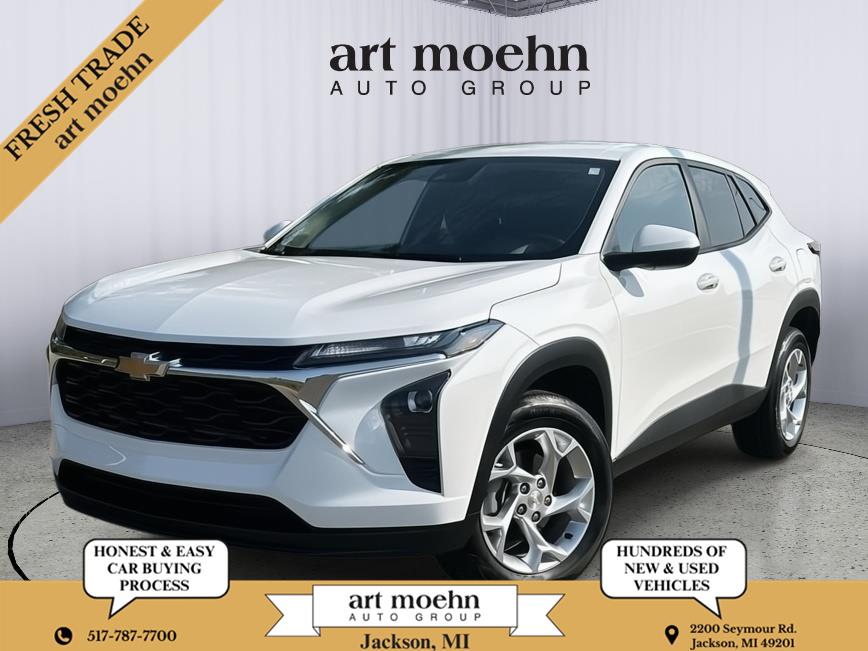 Summit White 2024 Chevrolet Trax SUV / Crossover Front-Wheel Drive 6-Speed Automatic