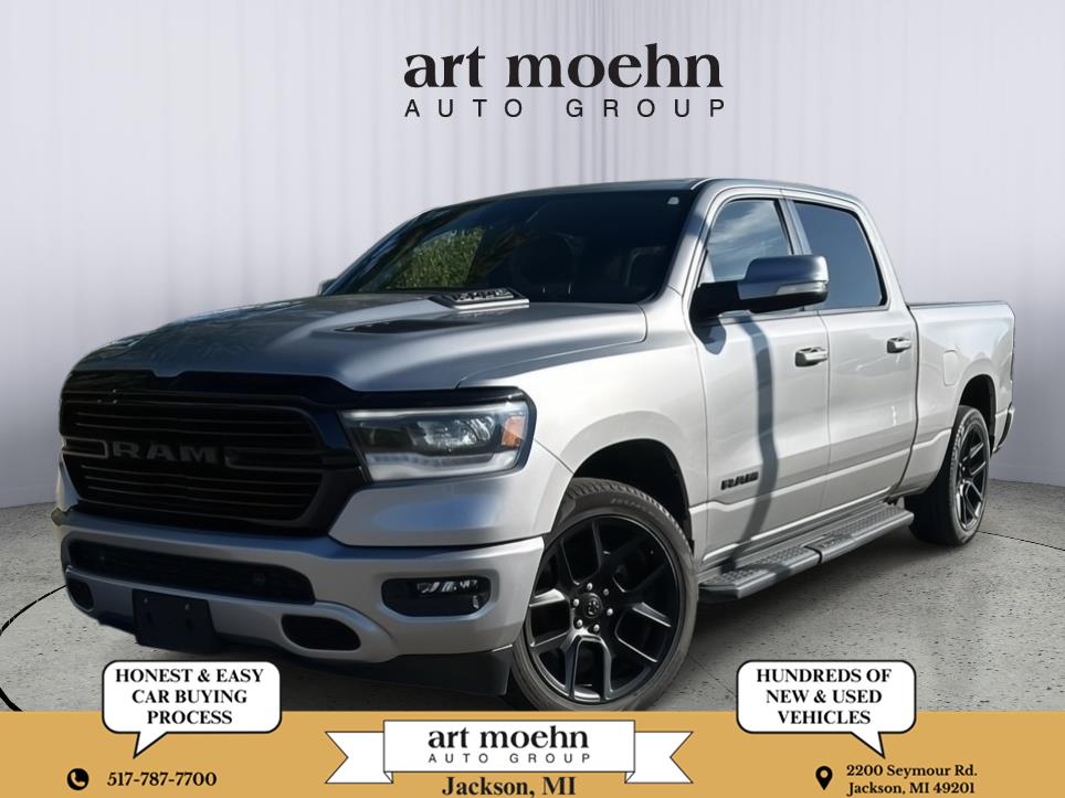 Billet Silver Metallic 2022 RAM 1500 Pickup Truck Four-Wheel Drive 8-Speed Automatic