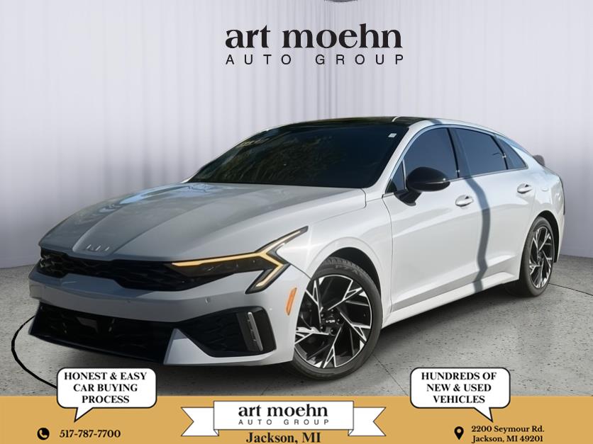 Wolf Gray 2025 Kia K5 Sedan Front-Wheel Drive Automatic