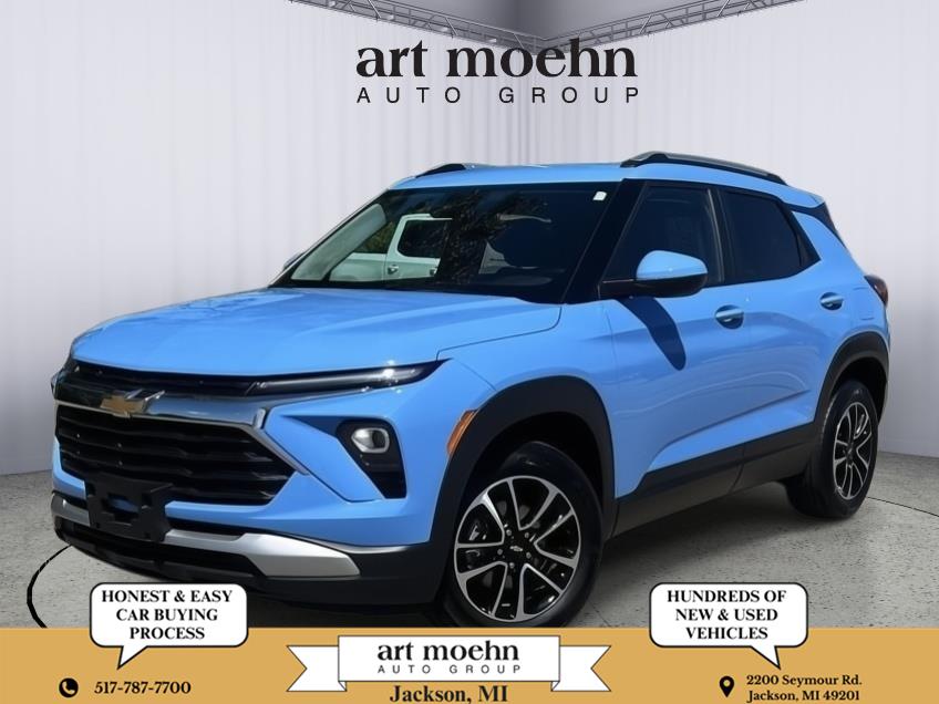 Fountain Blue 2024 Chevrolet Trailblazer SUV / Crossover Four-Wheel Drive 9-Speed Automatic