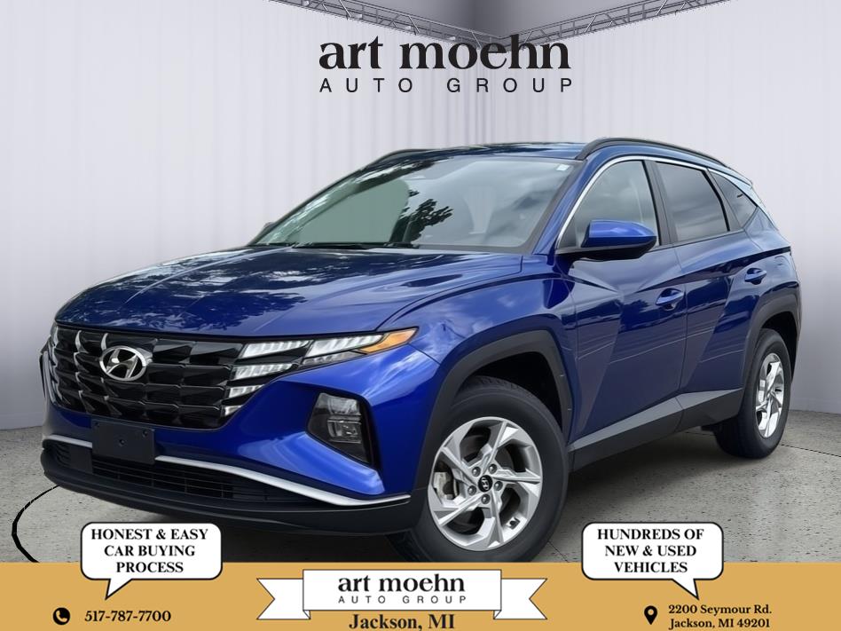 Intense Blue 2024 Hyundai Tucson SUV / Crossover All-Wheel Drive Automatic