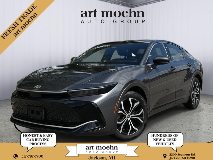 Magnetic Gray Metallic 2024 Toyota Crown Sedan All-Wheel Drive Continuously Variable Transmission