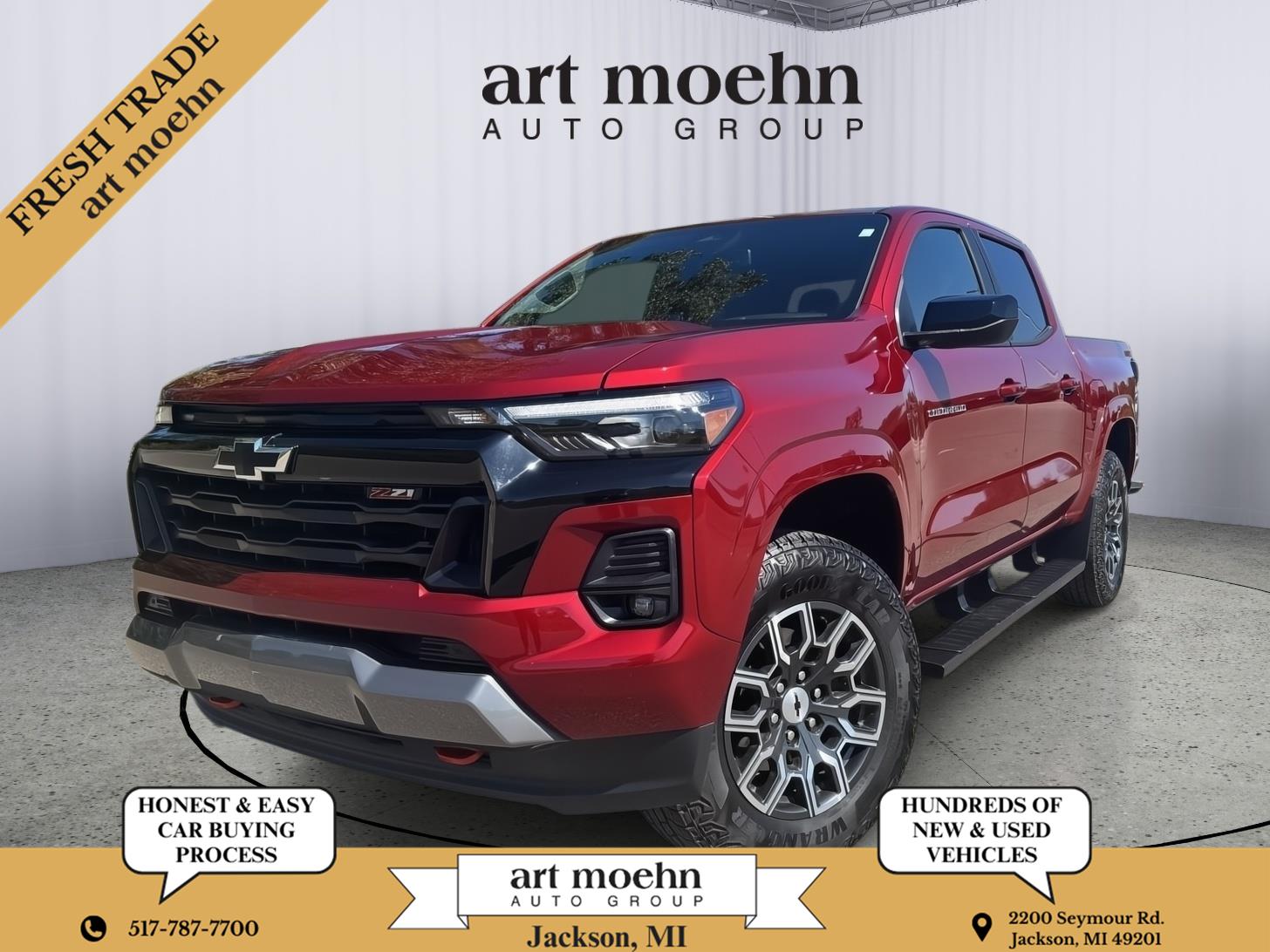 Radiant Red Tintcoat 2026 Chevrolet Colorado Pickup Truck Four-Wheel Drive 8-Speed Automatic