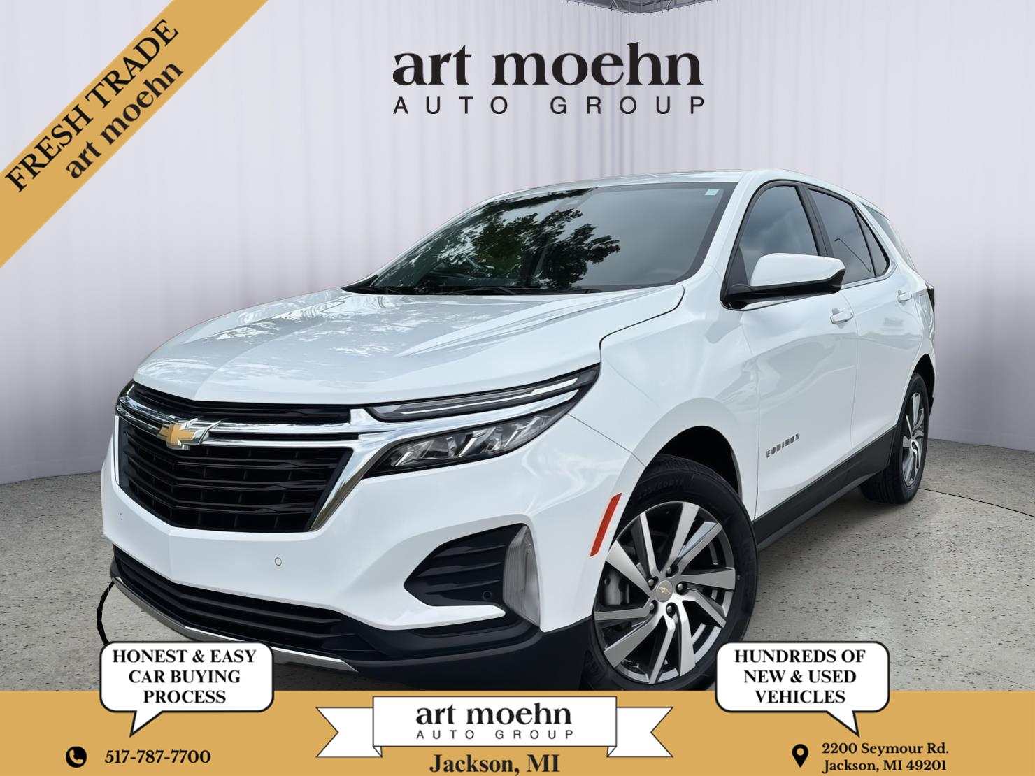 Summit White 2024 Chevrolet Equinox SUV / Crossover Four-Wheel Drive 6-Speed Automatic Overdrive