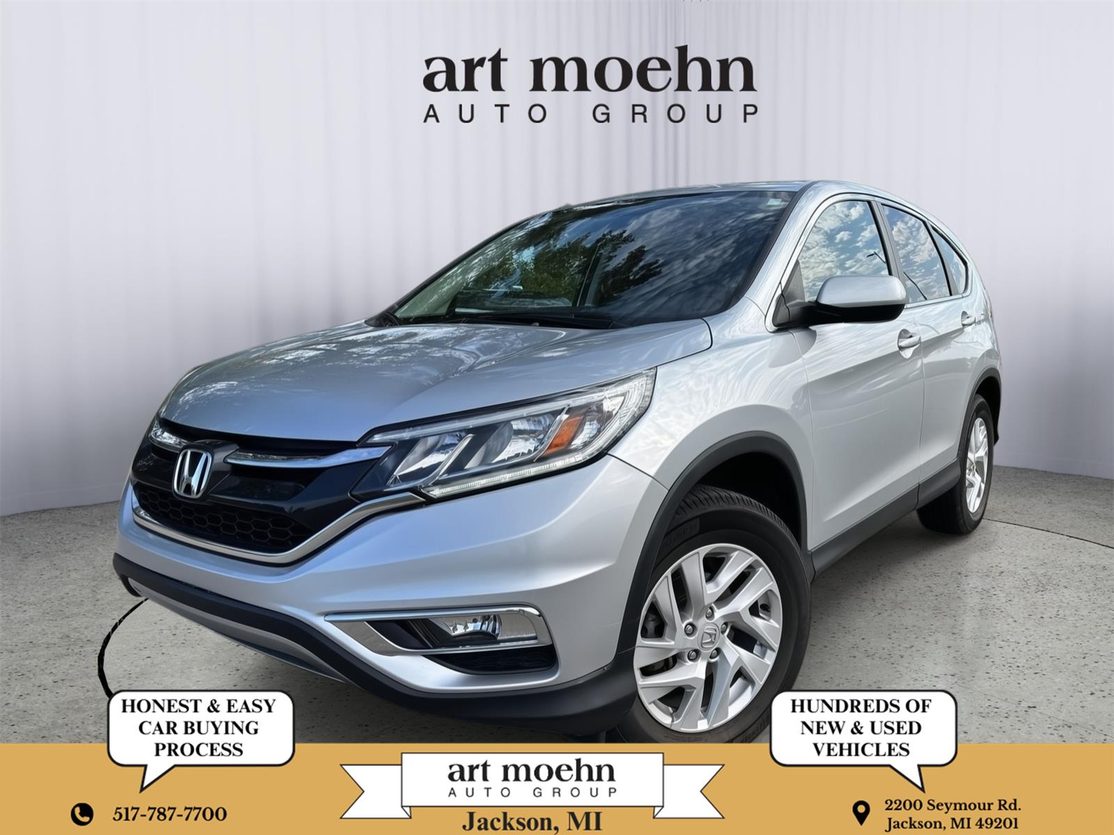 2015 Honda CR-V Plata (Alabaster Silver Metallic) SUV/Crossover Tracción en las cuatro ruedas Transmisión variable continua