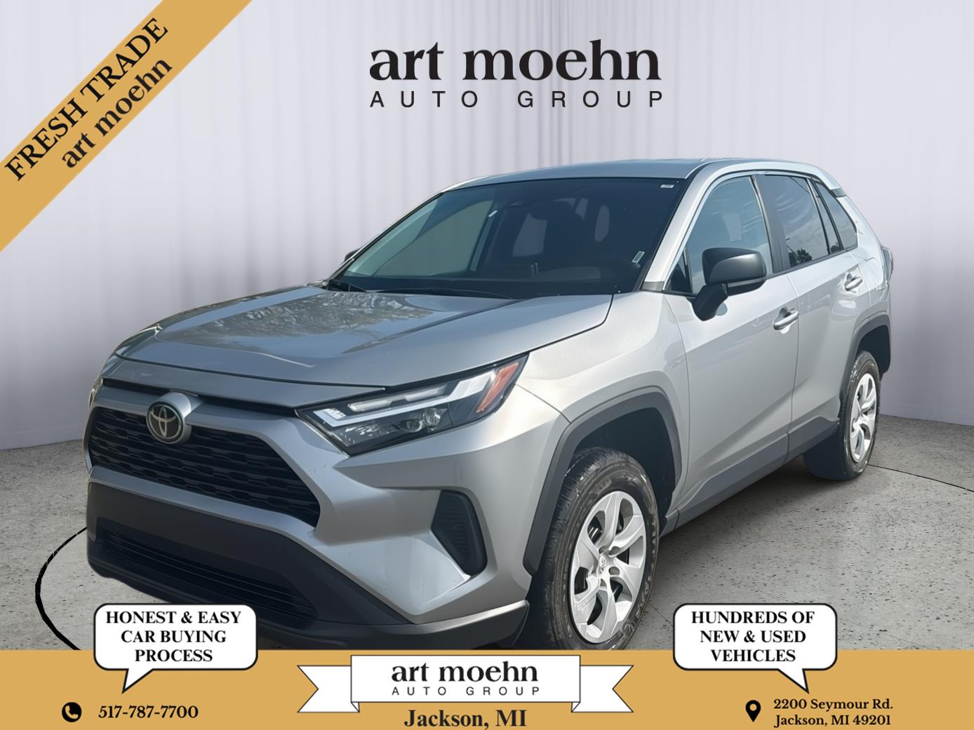 Silver Sky Metallic 2025 Toyota RAV4 SUV / Crossover All-Wheel Drive Automatic
