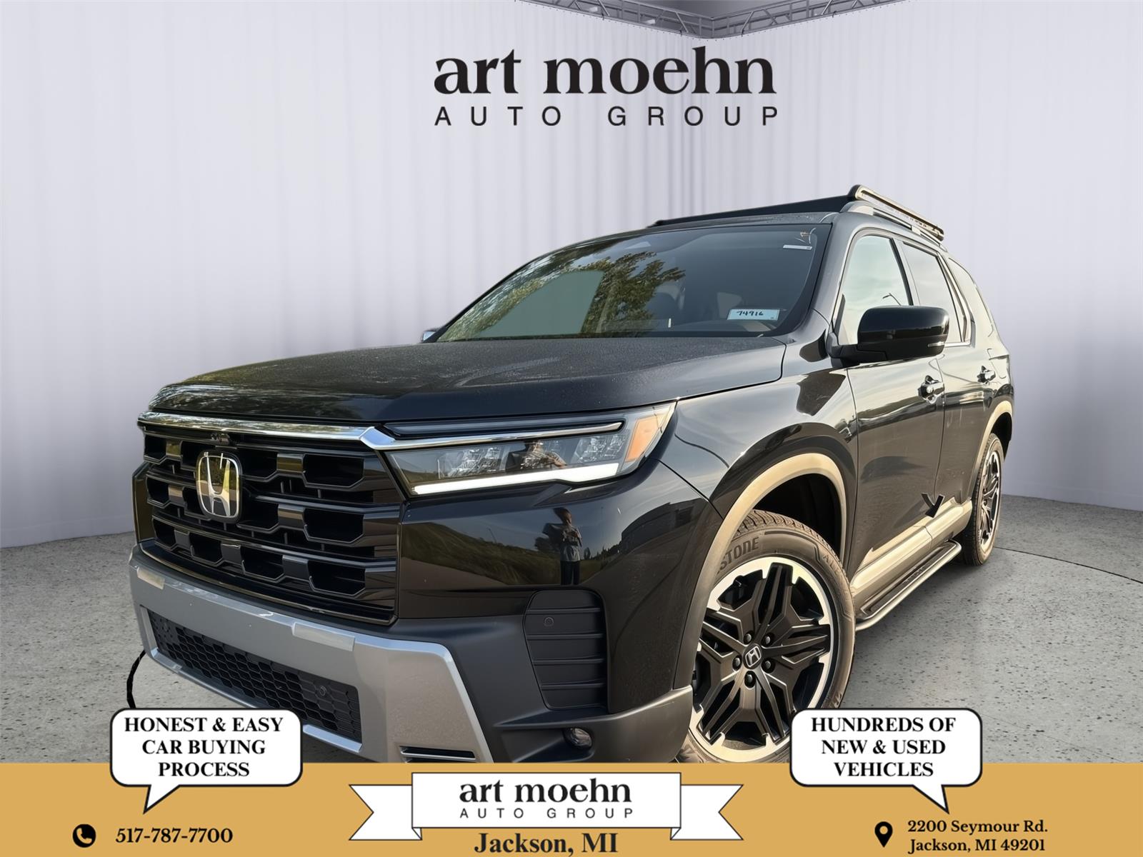 Crystal Black Pearl 2026 Honda Pilot SUV / Crossover All-Wheel Drive Automatic