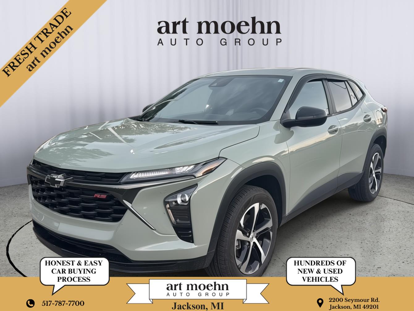 Cacti Green 2024 Chevrolet Trax SUV / Crossover Front-Wheel Drive 6-Speed Automatic