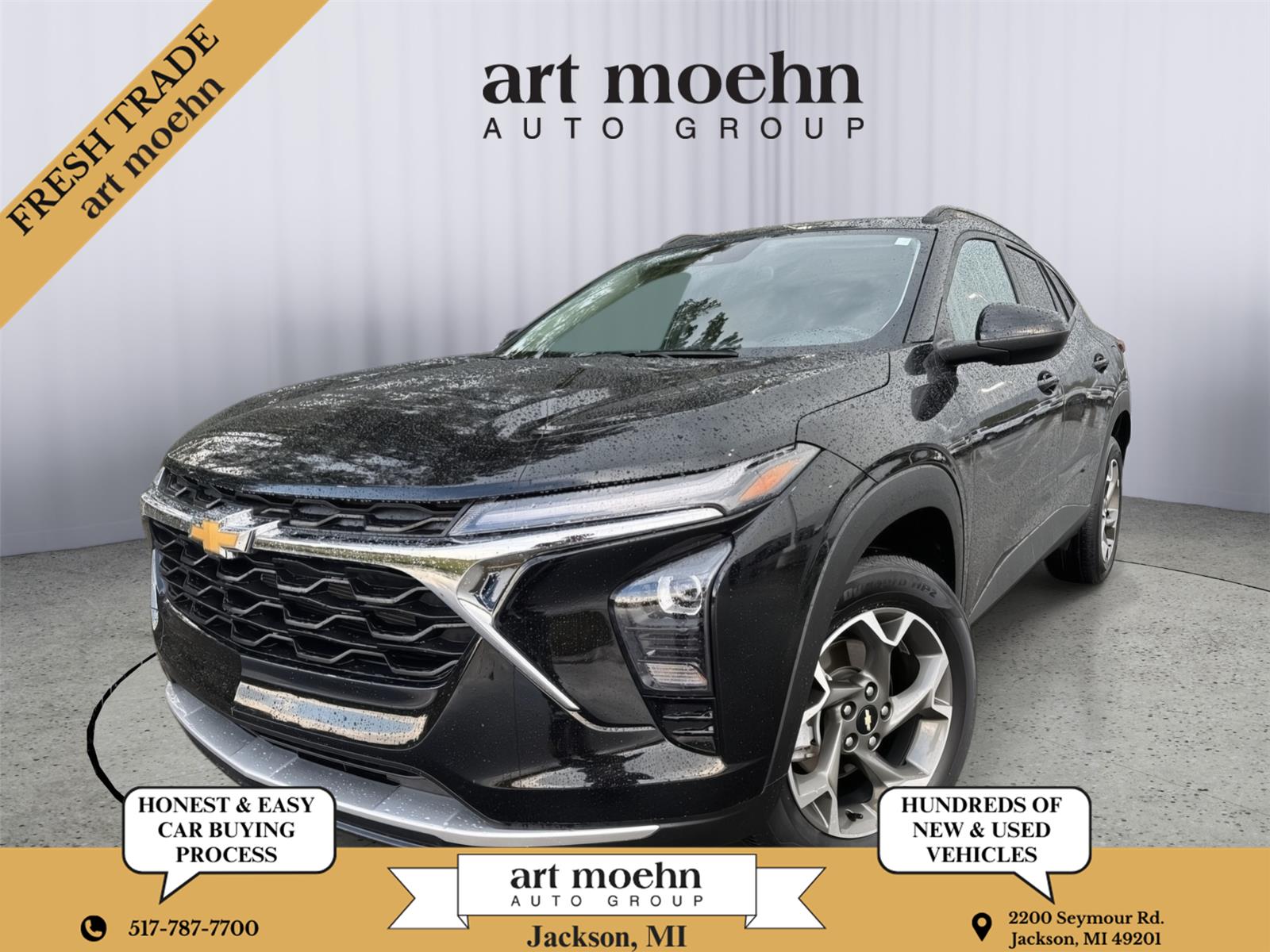 Mosaic Black Metallic 2024 Chevrolet Trax SUV / Crossover Front-Wheel Drive 6-Speed Automatic