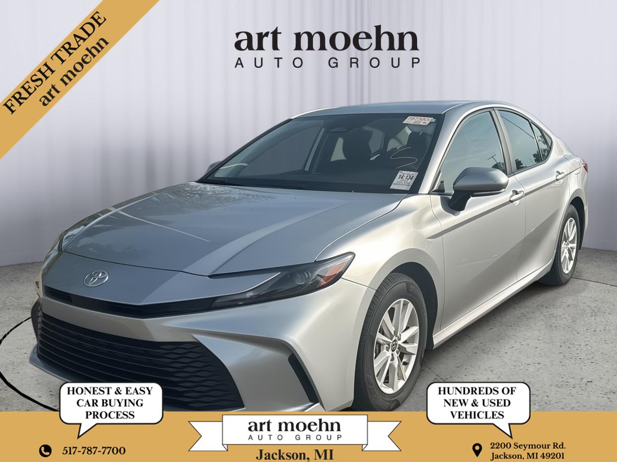 Celestial Silver Metallic 2025 Toyota Camry Sedan Front-Wheel Drive Continuously Variable Transmission