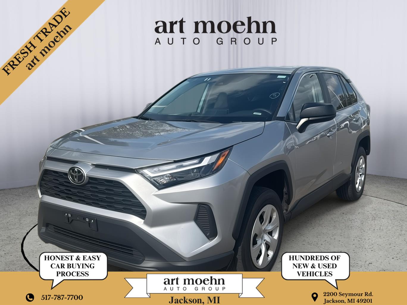 Silver Sky Metallic 2025 Toyota RAV4 SUV / Crossover All-Wheel Drive Automatic