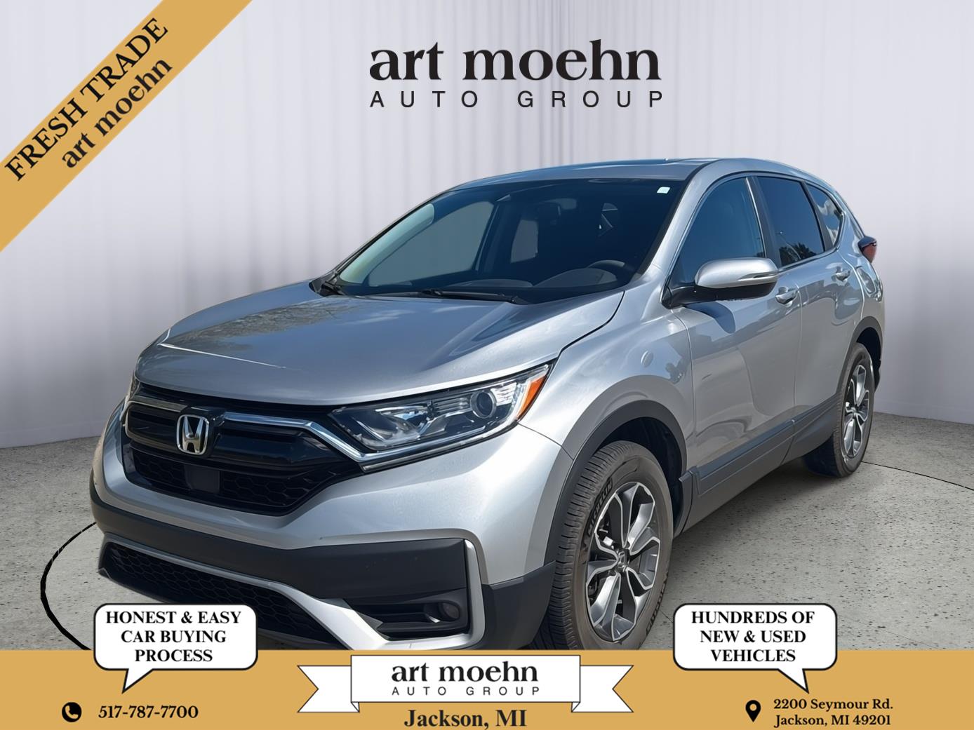 Lunar Silver Metallic 2020 Honda CR-V SUV / Crossover All-Wheel Drive Continuously Variable Transmission