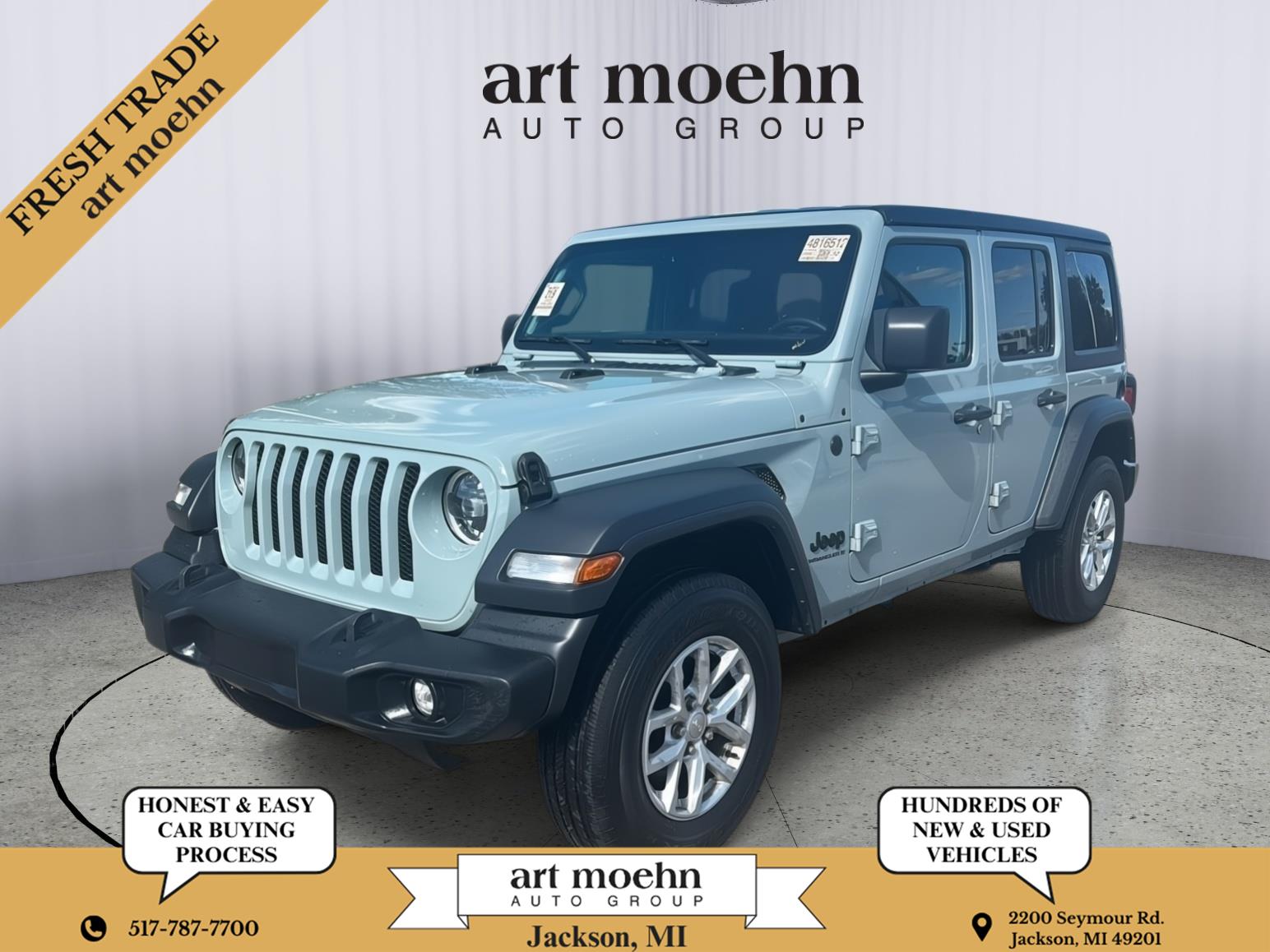 Earl Clearcoat 2023 Jeep Wrangler SUV / Crossover Four-Wheel Drive 8-Speed Automatic