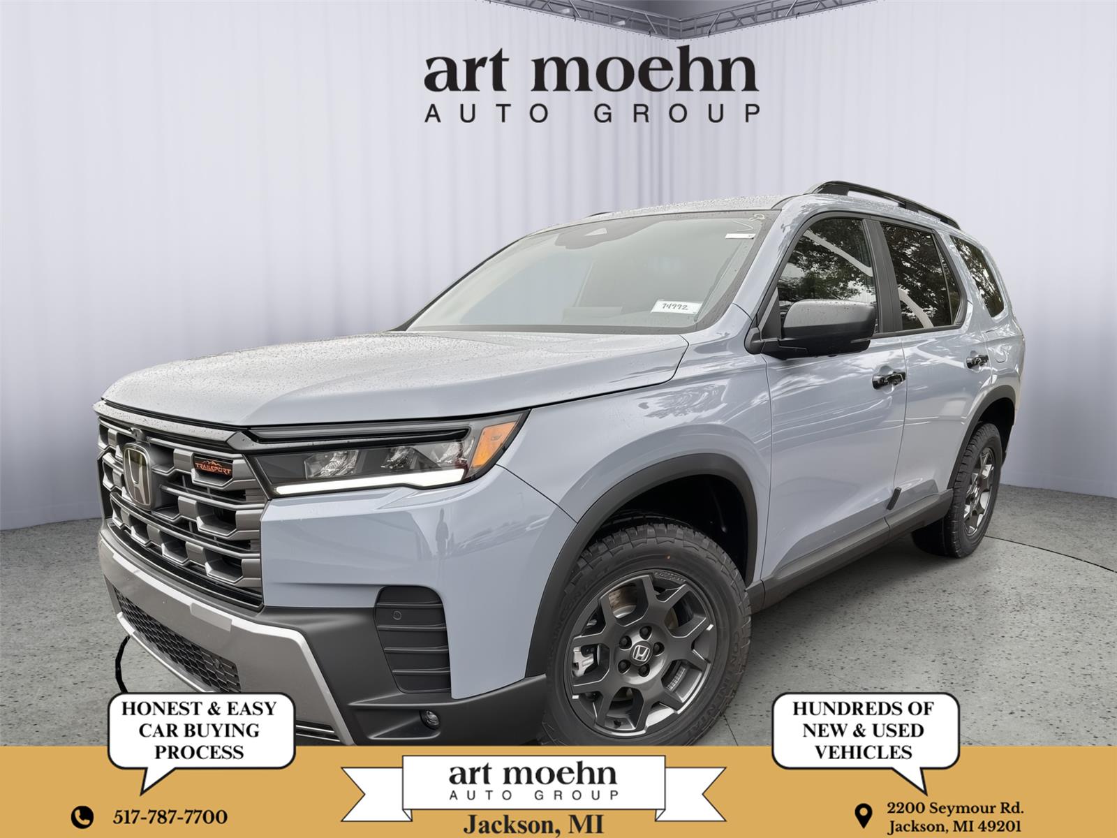 Sonic Gray Pearl 2026 Honda Pilot SUV / Crossover All-Wheel Drive Automatic