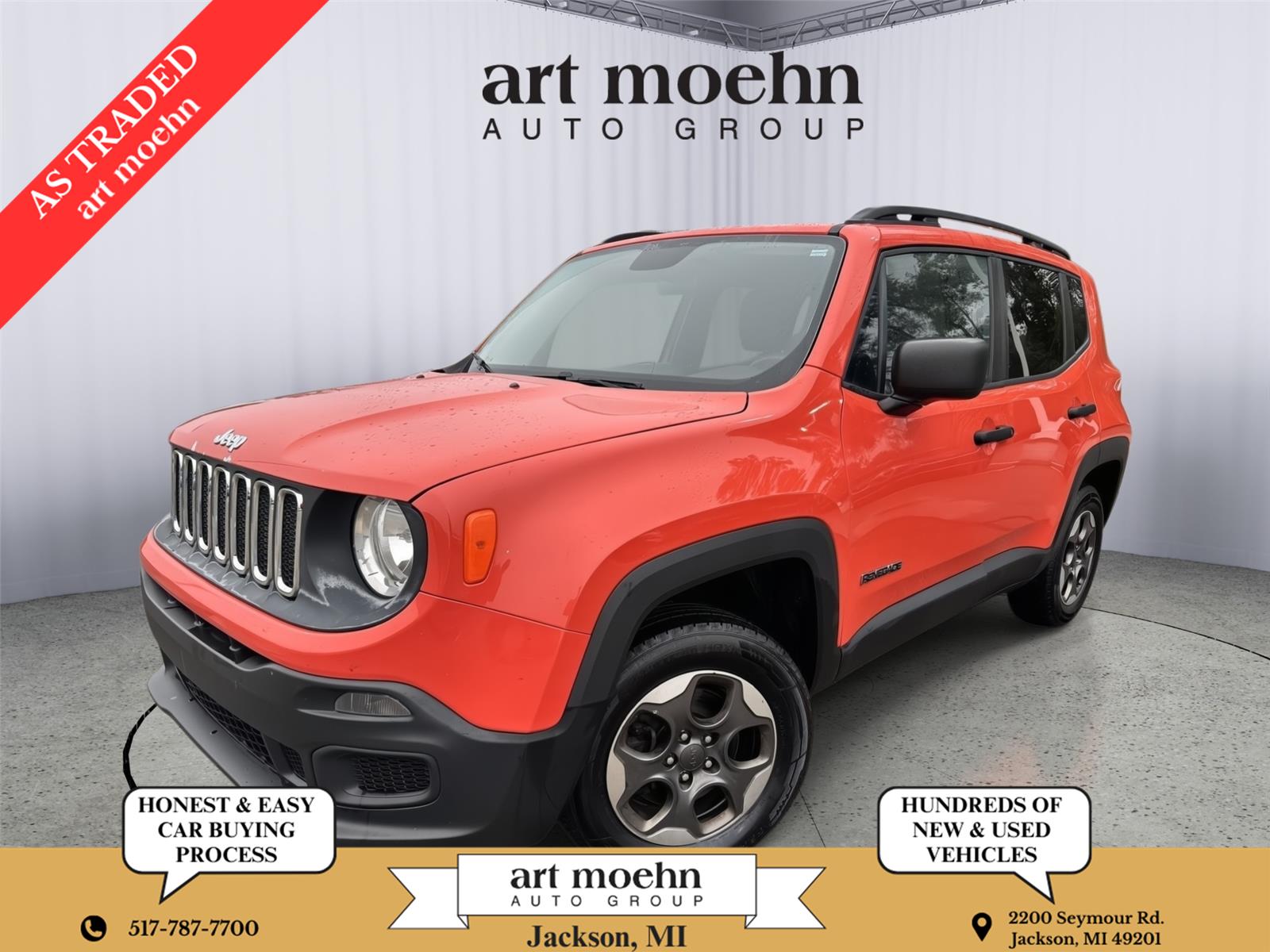  2017 Jeep Renegade Sport 4WD   