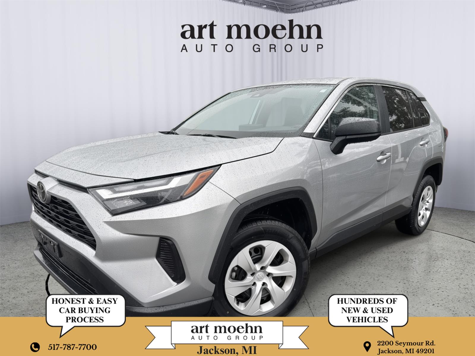 Silver Sky Metallic 2025 Toyota RAV4 SUV / Crossover All-Wheel Drive Automatic