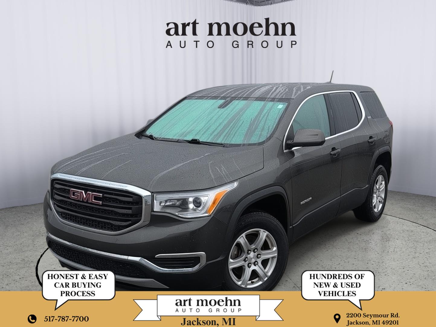 Smokey Quartz Metallic 2019 GMC Acadia SUV / Crossover Four-Wheel Drive 6-Speed Automatic