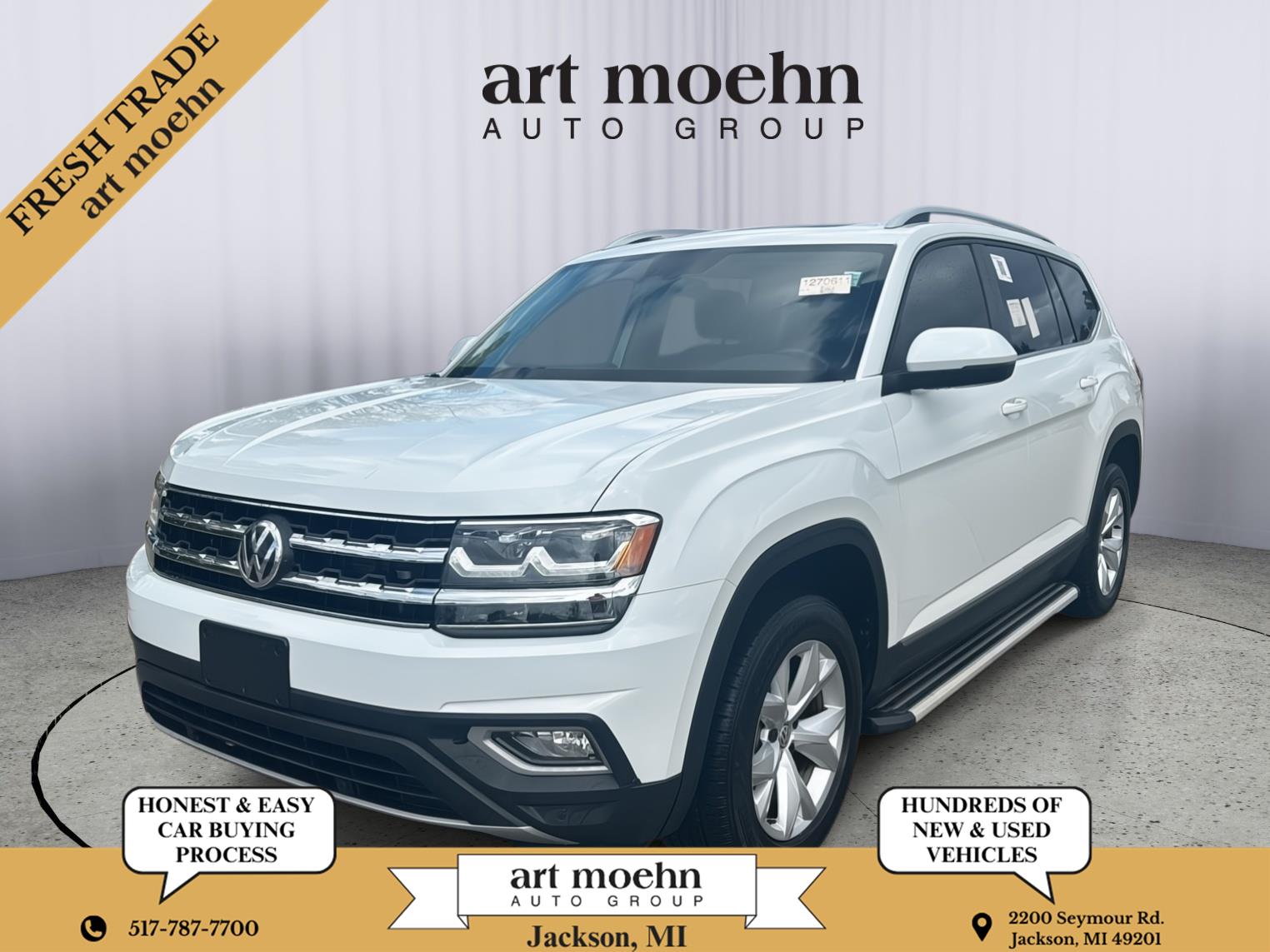 2019 Volkswagen Atlas SEL 4Motion