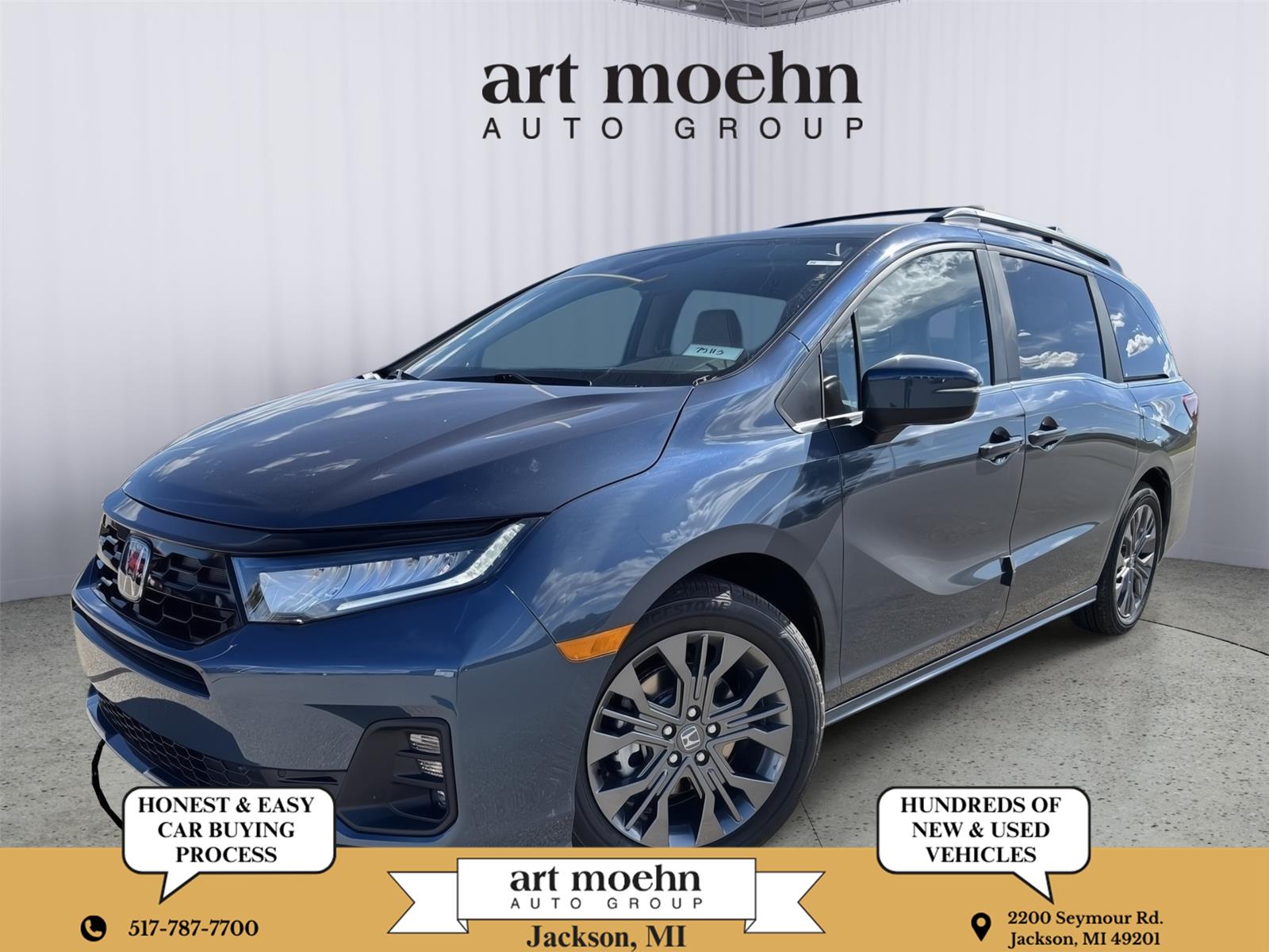 Smoke Blue Pearl 2027 Honda Odyssey Minivan Front-Wheel Drive Automatic