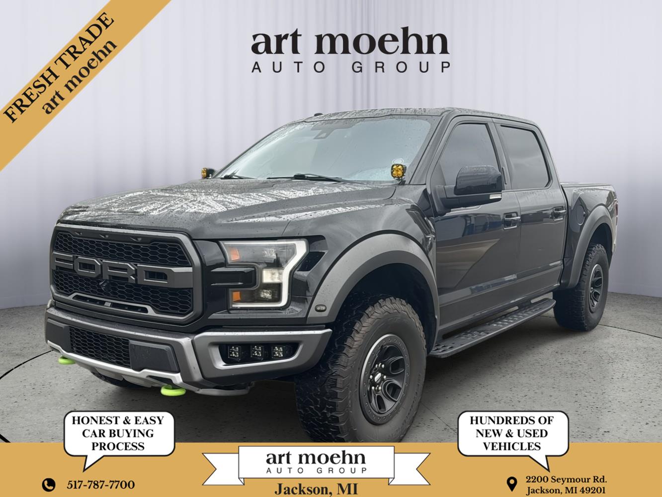 Shadow Black 2018 Ford F-150 Pickup Truck Four-Wheel Drive Automatic