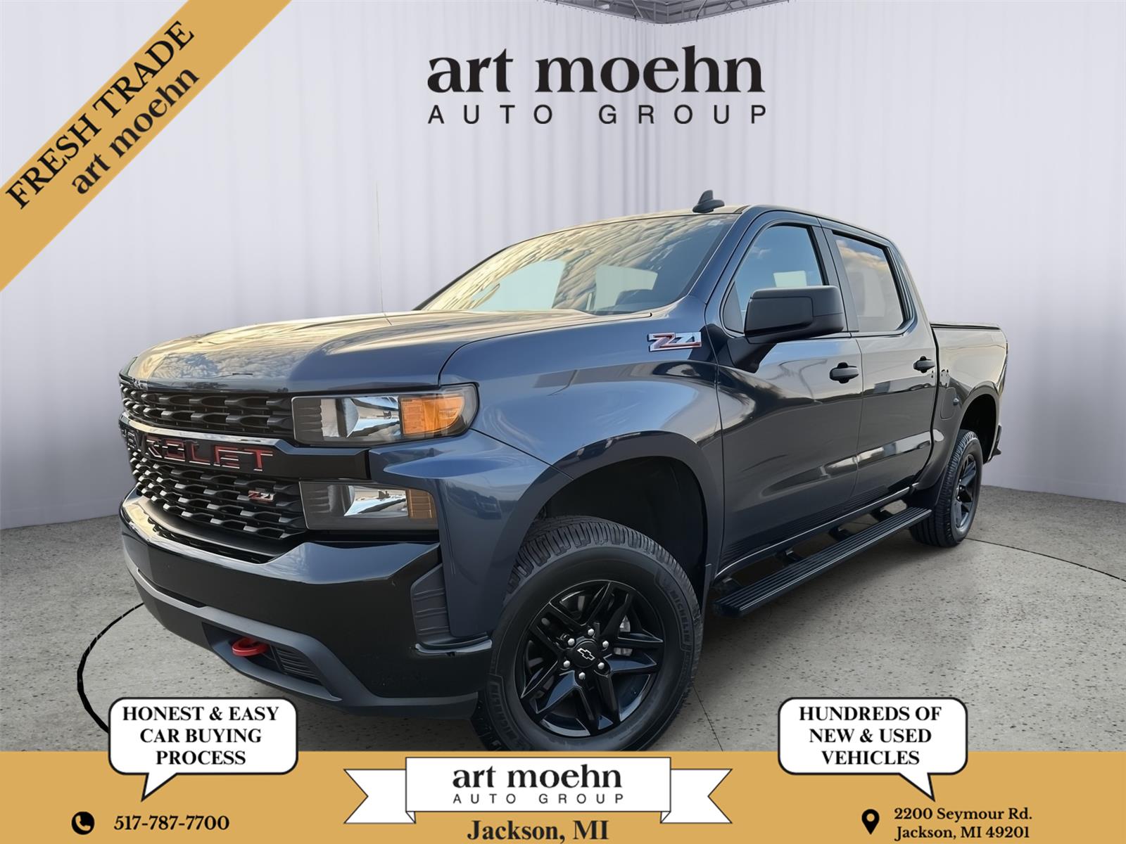 2021 Chevrolet Silverado 1500 Custom Trail Boss Crew Cab 4WD