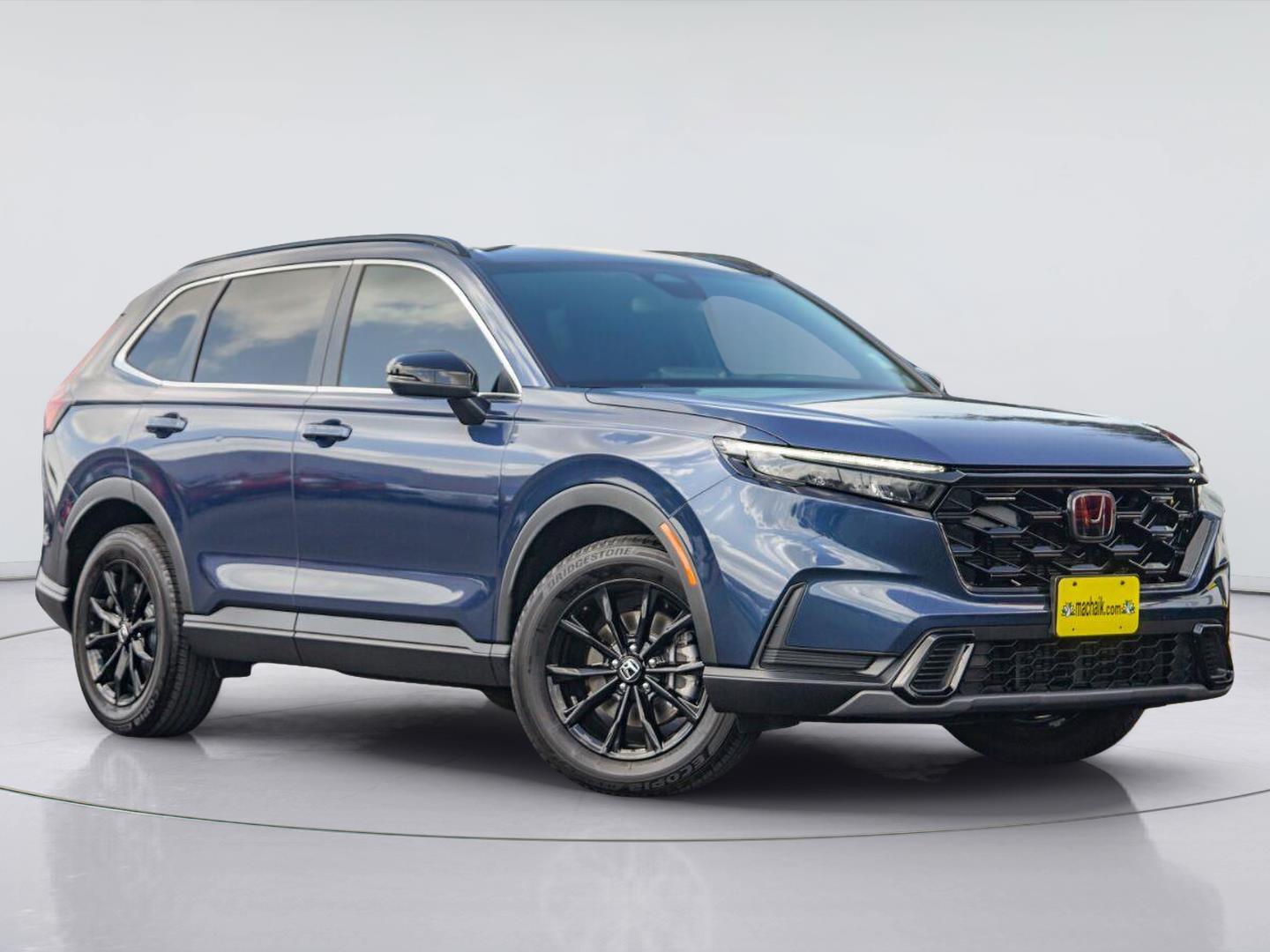 Canyon River Blue Metallic 2025 Honda CR-V Hybrid SUV / Crossover All-Wheel Drive 1-Speed Dual Clutch