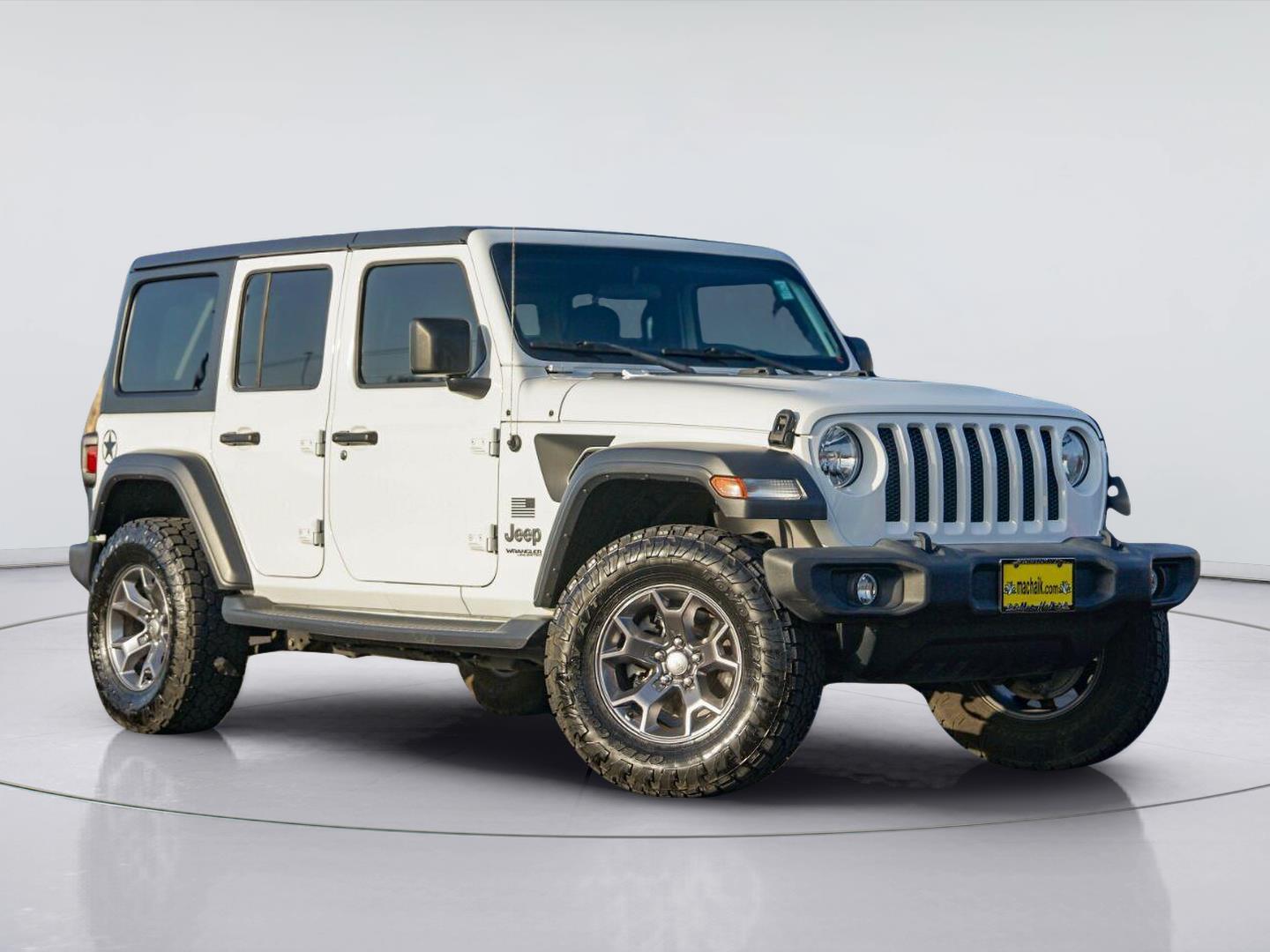 Bright White Clearcoat 2020 Jeep Wrangler SUV / Crossover Four-Wheel Drive 8-Speed Automatic