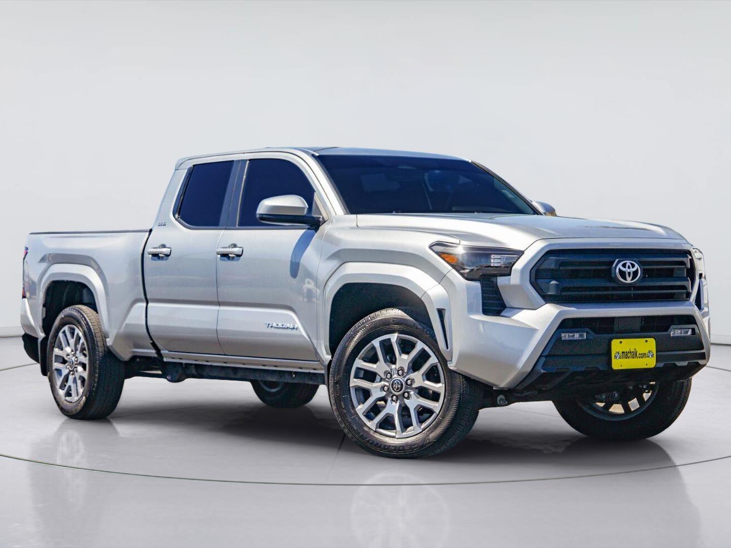 Celestial Silver Metallic 2025 Toyota Tacoma Pickup Truck Four-Wheel Drive 8-Speed Automatic