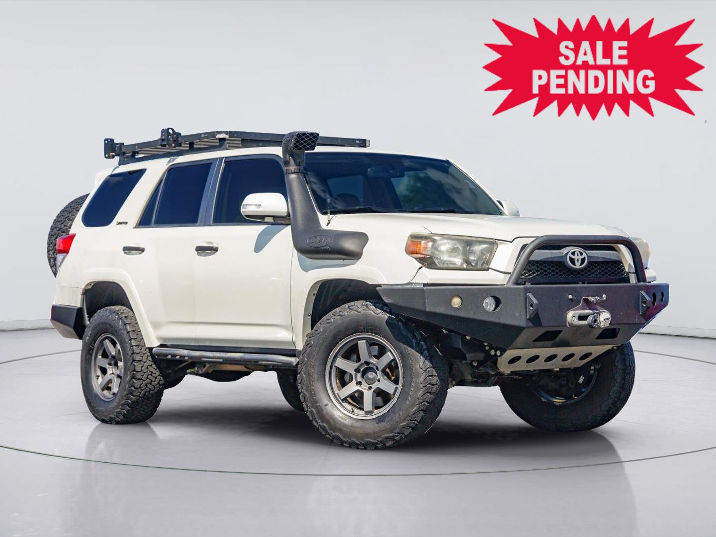 White (Blizzard Pearl) 2012 Toyota 4Runner SUV / Crossover  