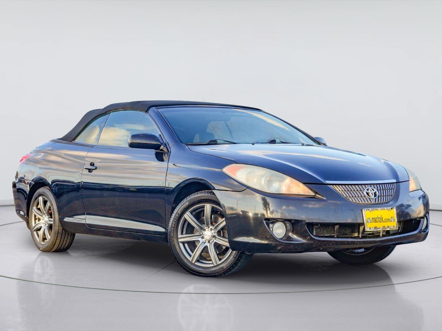 Black 2006 Toyota Camry Solara Coupe Front-Wheel Drive Automatic