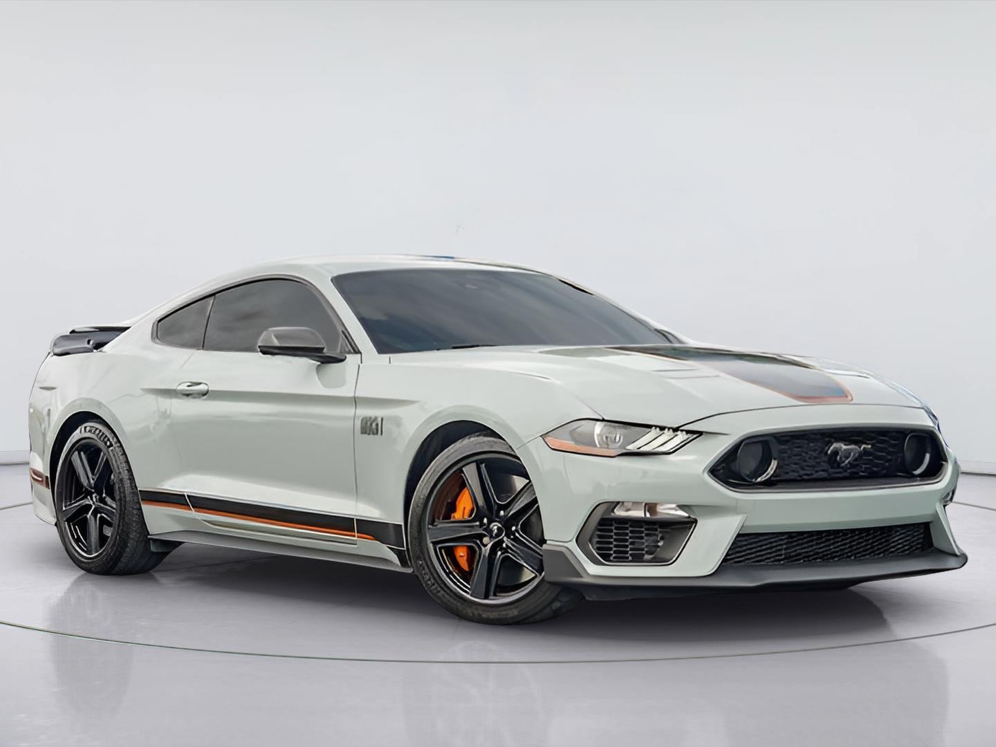 Fighter Jet Gray 2023 Ford Mustang Coupe Rear-Wheel Drive 6-Speed Manual