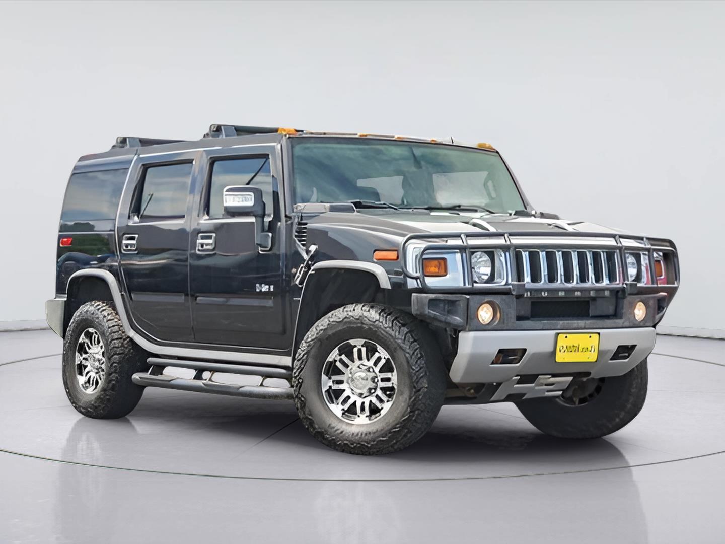 Black 2008 Hummer H2 SUV / Crossover Four-Wheel Drive 6-Speed Automatic Overdrive