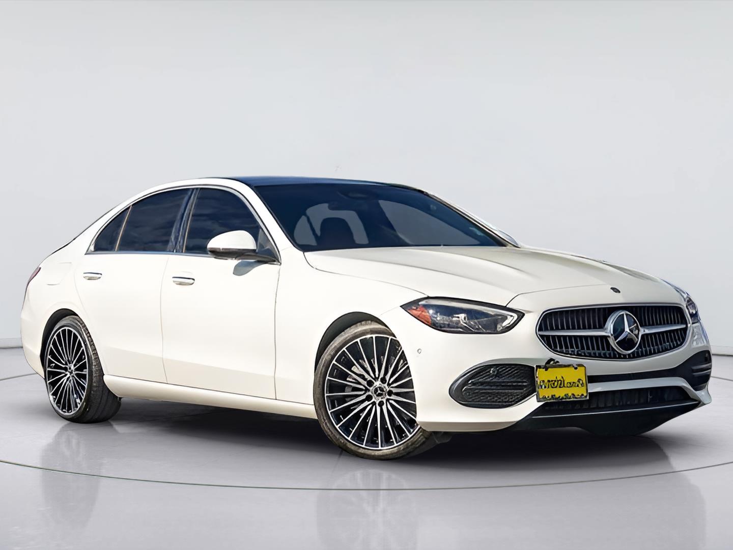 Polar White 2026 Mercedes-Benz C-Class Sedan Rear-Wheel Drive Automatic