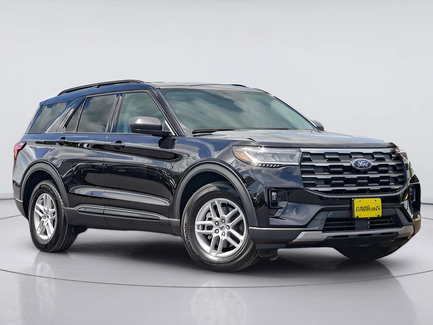 Agate Black Metallic 2026 Ford Explorer SUV / Crossover Rear-Wheel Drive Automatic
