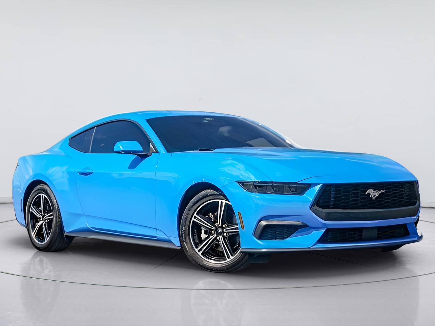 Grabber Blue 2025 Ford Mustang Coupe Rear-Wheel Drive Automatic