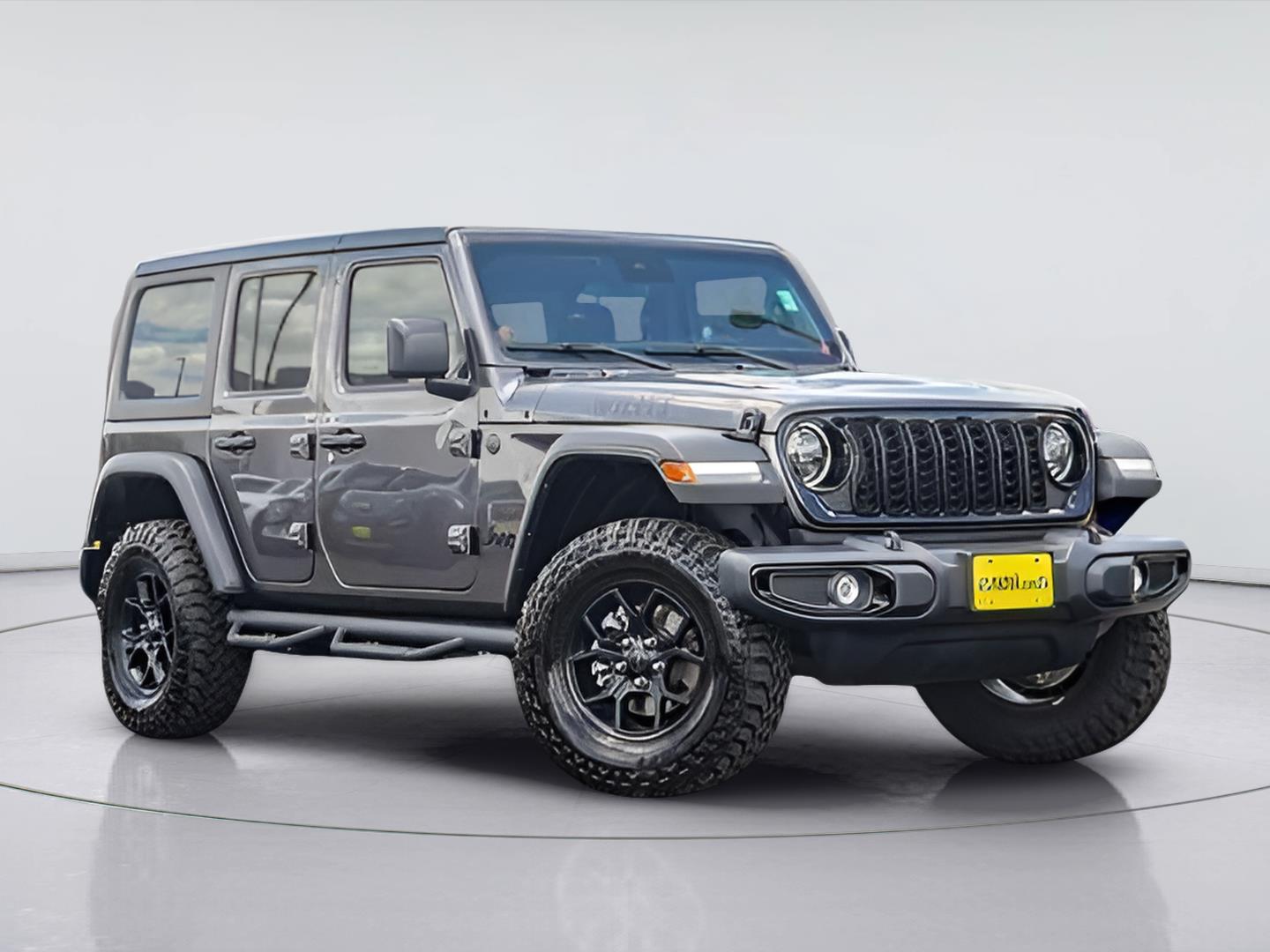 Gray (Granite Crystal Metallic Clearcoat) 2025 Jeep Wrangler SUV / Crossover Four-Wheel Drive 8-Speed Automatic