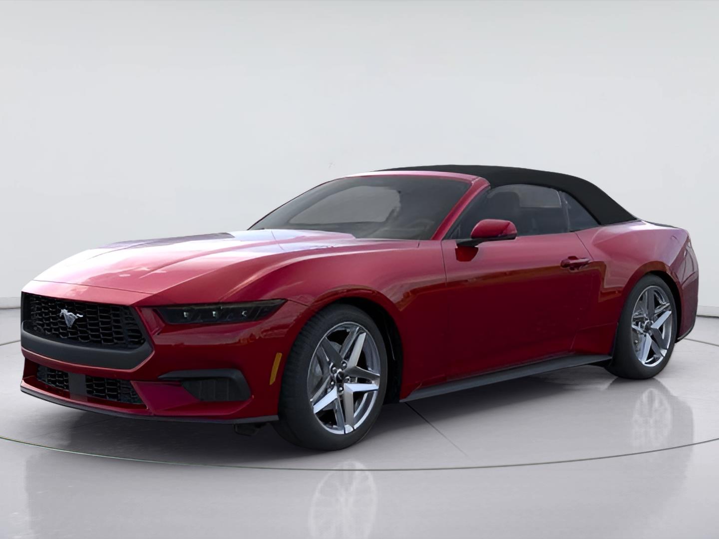 Pink (Molten Magenta Metallic Tinted Clearcoat) 2026 Ford Mustang Convertible Rear-Wheel Drive Automatic