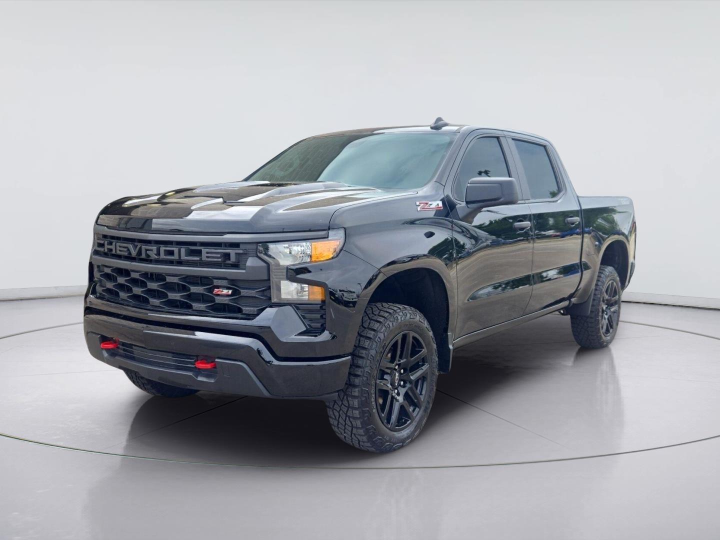 Black 2026 Chevrolet Silverado 1500 Pickup Truck Four-Wheel Drive Automatic