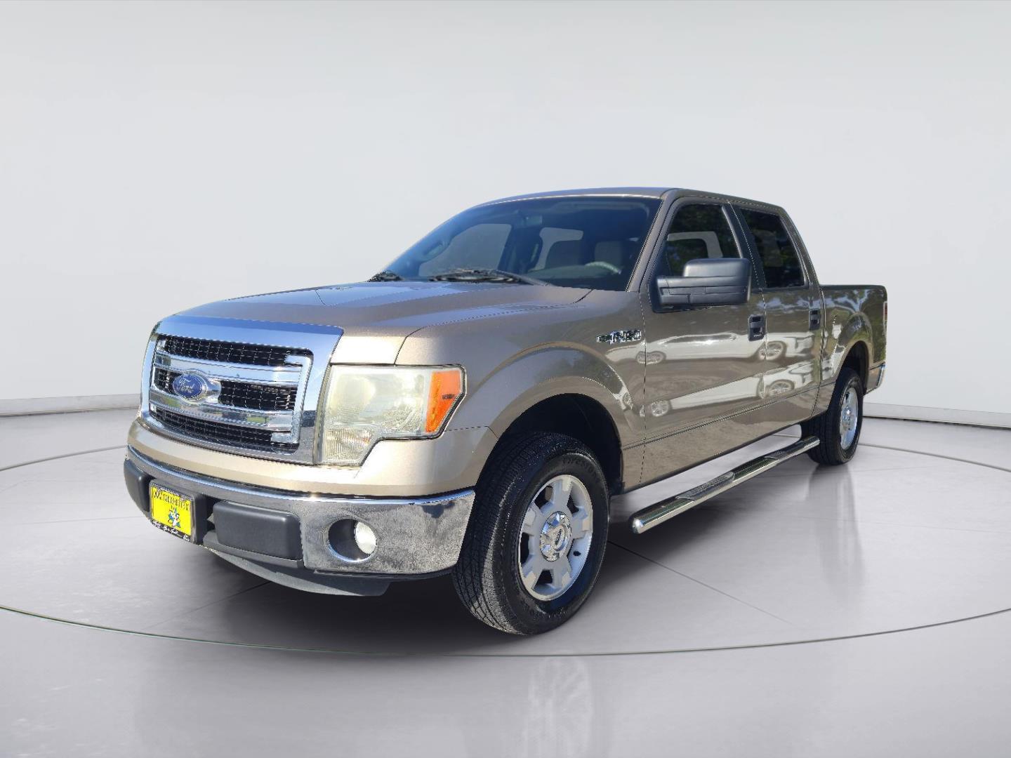 Pale Adobe Metallic 2013 Ford F-150 Pickup Truck 4X2 6-Speed Automatic
